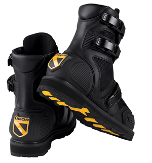 Icon Field Armor Black Boots